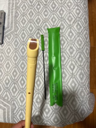 Flauta dulce soprano Hohner con funda