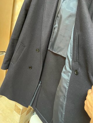 Cappotto uomo blu