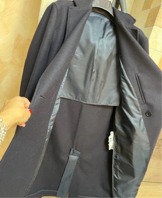 Cappotto uomo blu