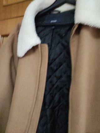 Cazadora marrón y blanca Talla 4XL
