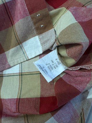 Camicia Timberland quadri manica corta 4 anni