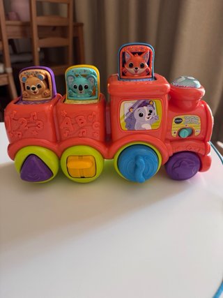 Tren arrastre del zoo animales, VTech. +6 meses