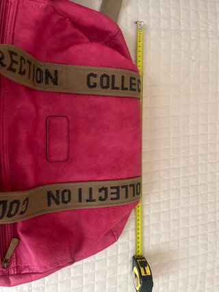 Bolsa de viaje rosa Asad corta y larga