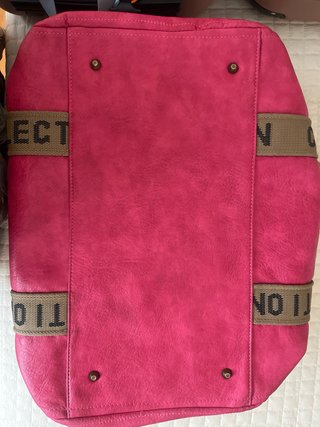 Bolsa de viaje rosa Asad corta y larga
