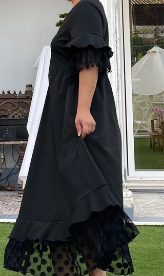 Traje de Flamenca Bata Rociera T.40-50 elastico