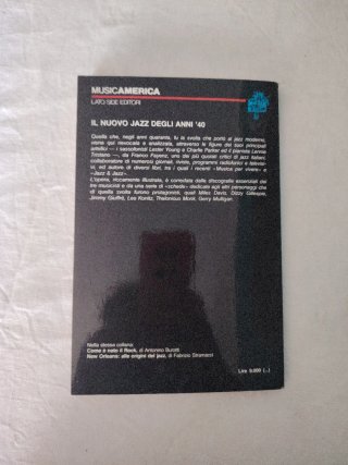 Libro Vintage 1982 Il Nuovo Jazz degli Anni '40