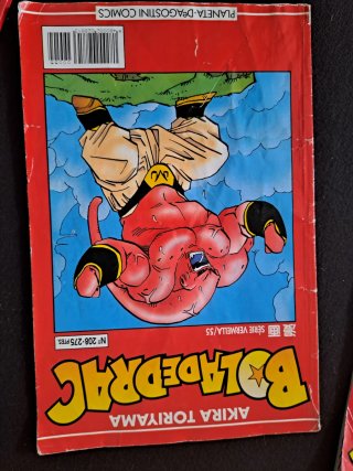 Comics bola de drac serie vermella