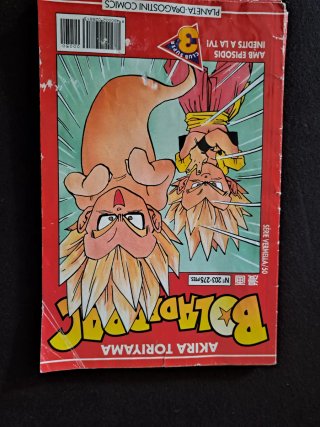 Comics bola de drac serie vermella