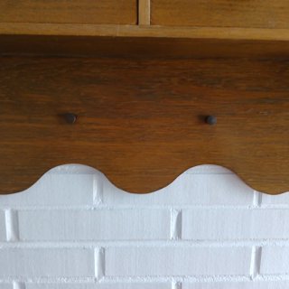 Estantería madera Vintage (sin platos)