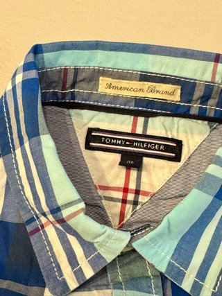Camicia Tommy Hilfiger quadri 6 anni