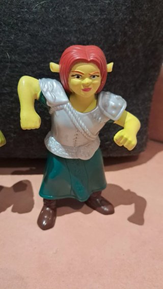 Figuras Shrek y Fiona