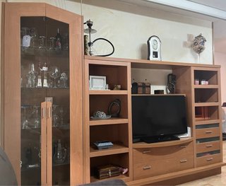 Mueble de salón madera