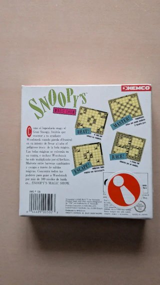 Snoopy's Magic Show Game Boy PAL España