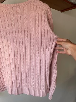 Camisola Ralph Lauren Rosa Malha Como Nova