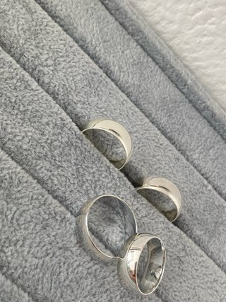 Alianzas Plata Ley 925 7mm