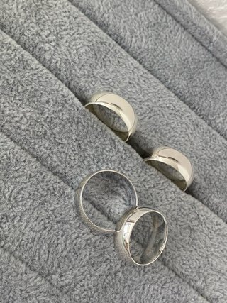 Alianzas Plata Ley 925 7mm