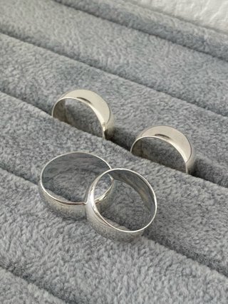 Alianzas Plata Ley 925 7mm