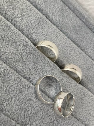 Alianzas Plata Ley 925 7mm
