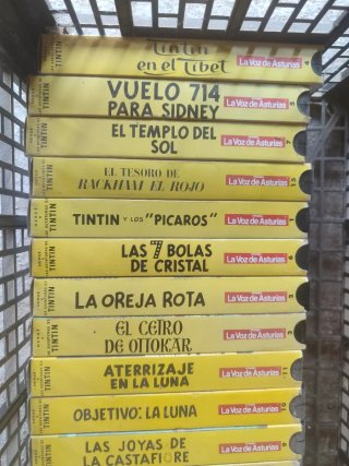 Lote VHS Tintín