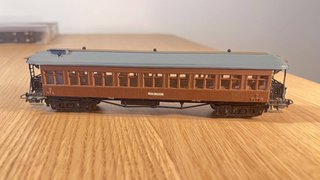 Electrotren 5006 Coche pasajeros MZA marron H0