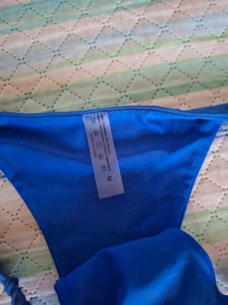 Costume bikini blu