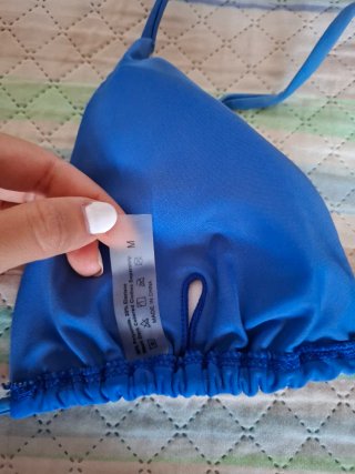Costume bikini blu