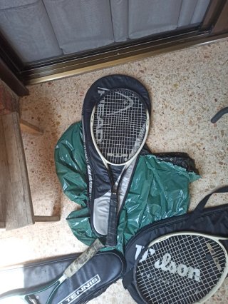 7 raquetas de tenis: Babolat, Wilson, Head