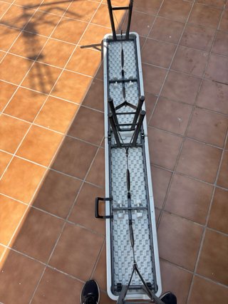 Banco Plegable Blanco
