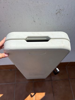 Banco Plegable Blanco