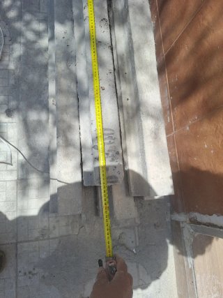 Biguetas de hormigón