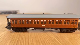 Electrotren 5006 Coche pasajeros MZA marron H0