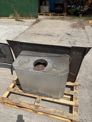 Estufa de leña fundición con ventilador
