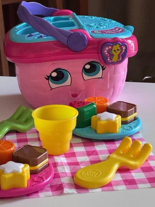 Cesta de picnic formas y sabores. Leap frog. VTech