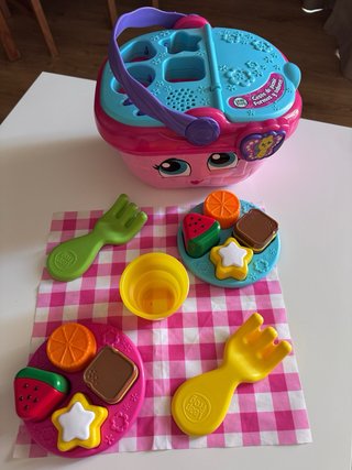 Cesta de picnic formas y sabores. Leap frog. VTech