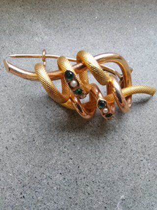 Spilla antica  oro