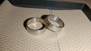 Anillos de plata con diseño