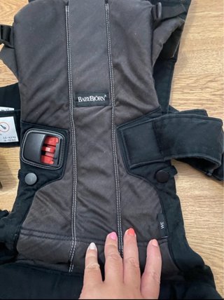 Mochila Portabebés BabyBjörn WE Negra