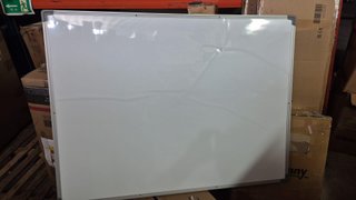 Pizarra Magnética Doble Cara con Soporte 120x90