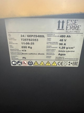 Carretilla Elevadora Komatsu Eléctrica