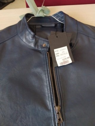 Giubbino uomo 6XL blu