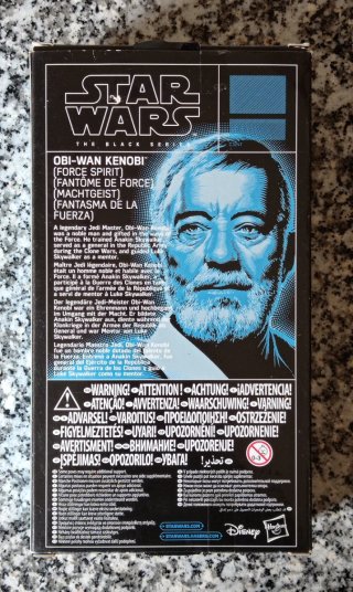 Figura Star Wars Obi-Wan Kenobi Espíritu Fuerza