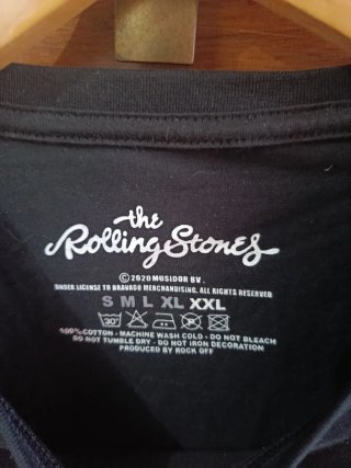 Camiseta Rolling Stones Talla S (Sin estrenar)