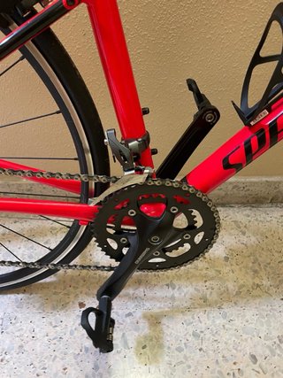 Bicicleta de carretera Specialized Allez roja T 49