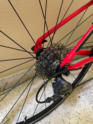 Bicicleta de carretera Specialized Allez roja T 49
