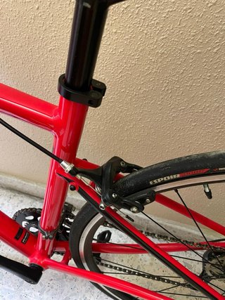 Bicicleta de carretera Specialized Allez roja T 49
