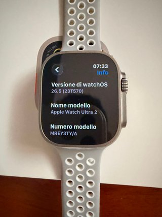 Apple Watch Ultra 2 49mm Titanio Grigio/Arancio