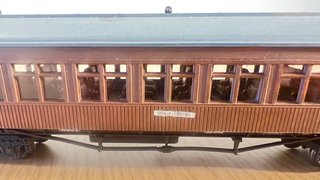 Electrotren 5008 Coche pasajeros MZA marron H0