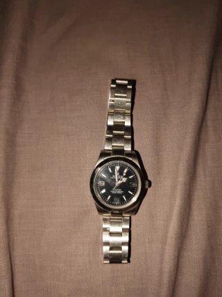 Rolex Explorer Negro/Plateado