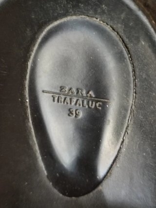 Sandalias Zara Negras Talla 39