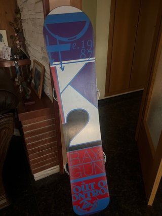 Tabla de Snowboard con Fijaciones 1,53metros